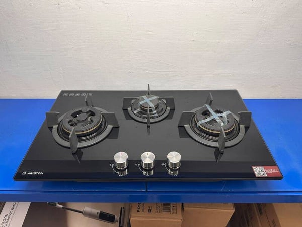 ARISTON 3-Burners Gas Hob (Town Gas) 78cm Model: AGG3780TS