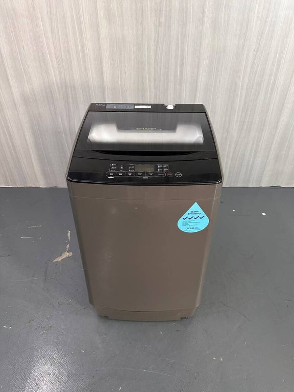 SHARP 7kg Top Load Washing Machine Washer Machine - Dark Grey Model : ES-G70G2