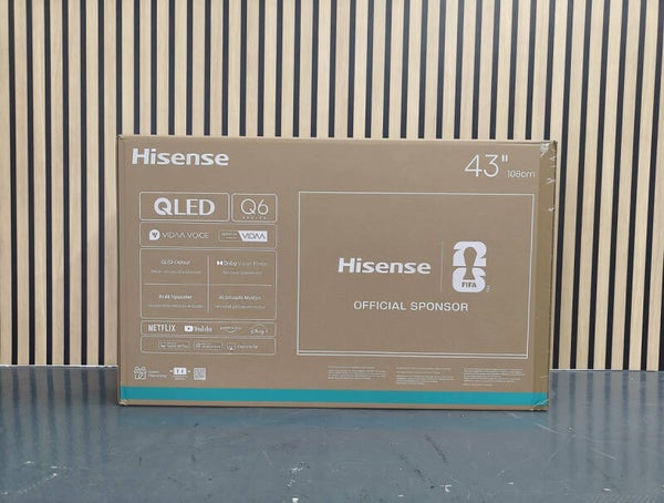 HISENSE 43" Q6 SERIES QLED 4K AI TV Model: 43Q6Q