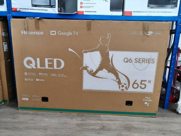 Hisense 65 inch 120HZ QLED GOOGLE TV Model: 65Q6N