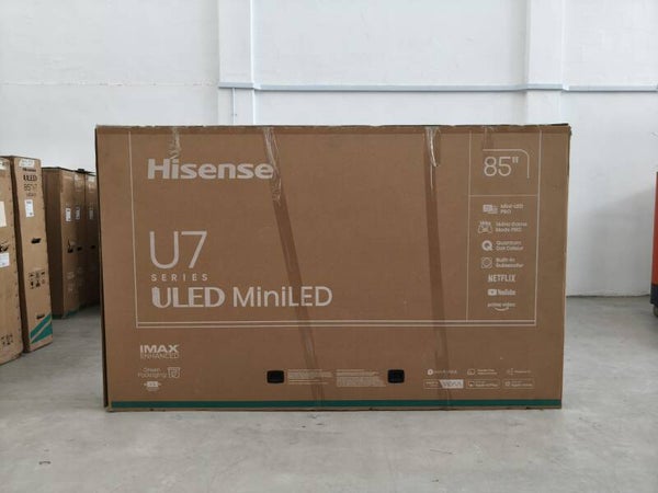 Hisense 85 inch 144HZ U7 SERIES ULED MINI-LED SMART TV Model: 85U7N