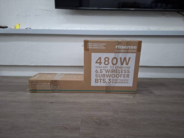 HISENSE HS3100 3.1 CH SOUNDBAR WITH WIRELESS  Display Set