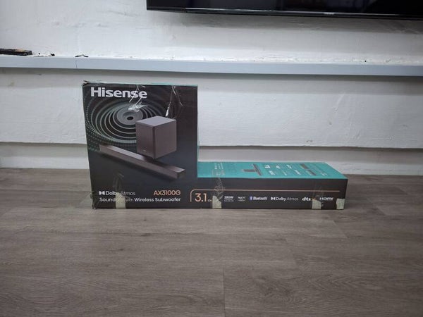 HISENSE AX3100G 3.1 CH SOUNDBAR WITH WIRELESS  Display Set
