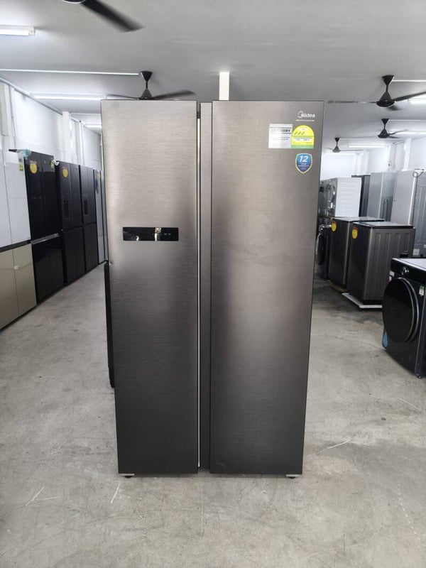 MIDEA 602L SIDE BY SIDE FRIDGE Model: MDRS791MYC45SG Display set