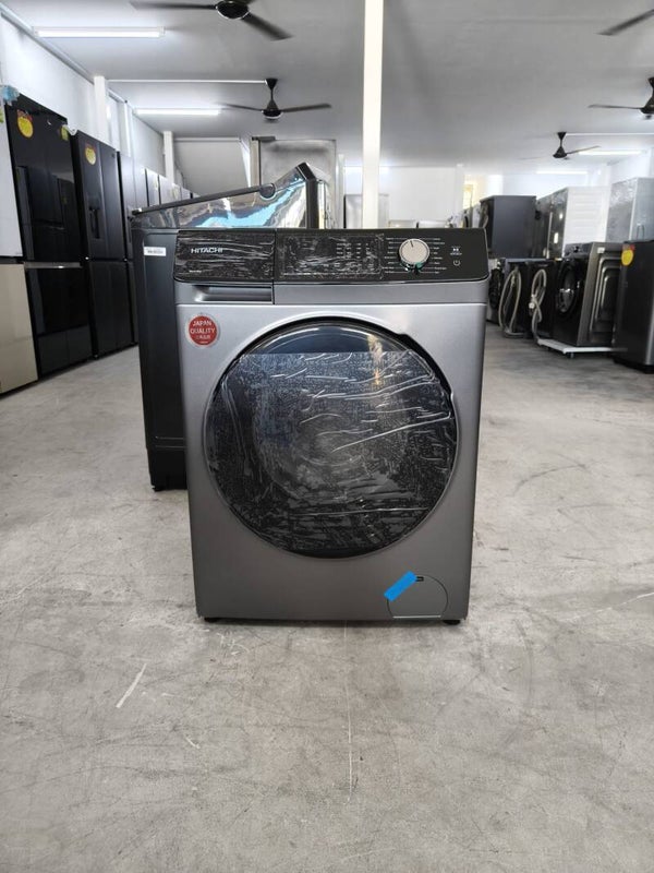 Hitachi 8kg Front Load Washing Machine, 4 Ticks Model: BD-802HVOS Display Set