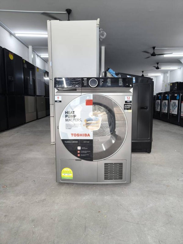 USED   TOSHIBA 9kg heatpump dryer Model: TD-BK100GH