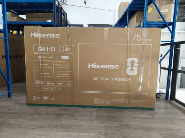 HISENSE 75" Q6 QLED TV 75Q6Q Display Set