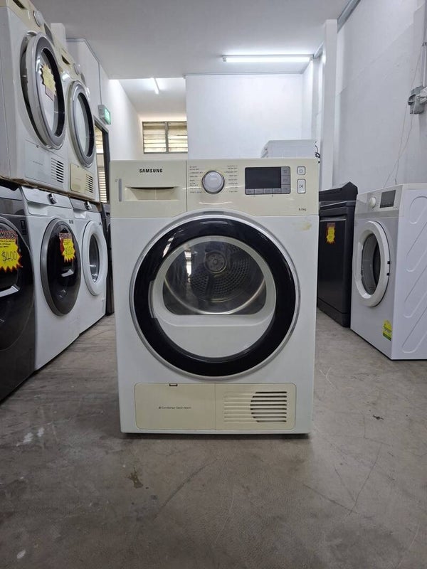 USED SAMSUNG 8KG Condenser Clothes Dryer DV80H4200CW