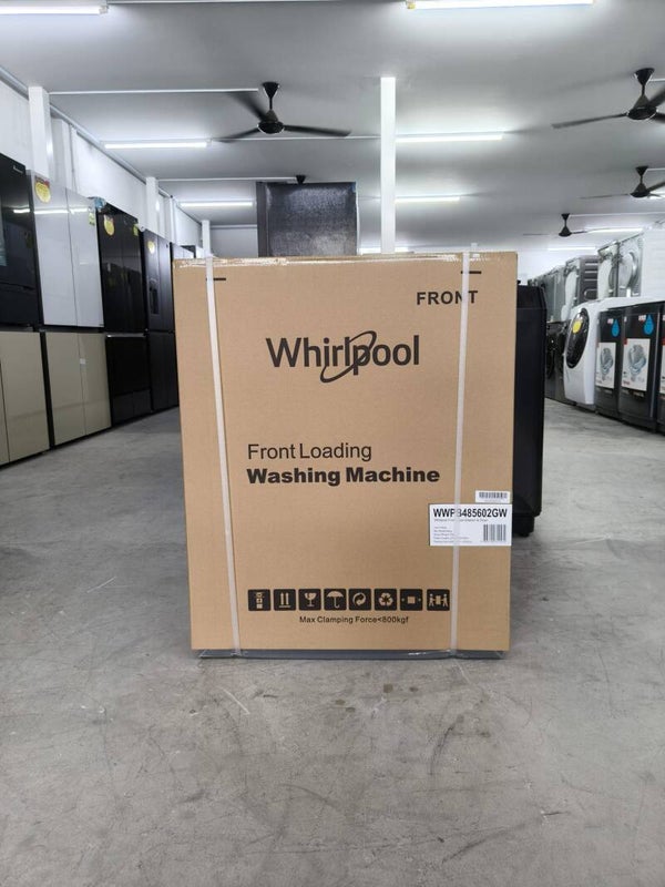 WHIRLPOOL WASHER/DRYER- 8.5/6KG WWPB485602GW DISPLAY SET
