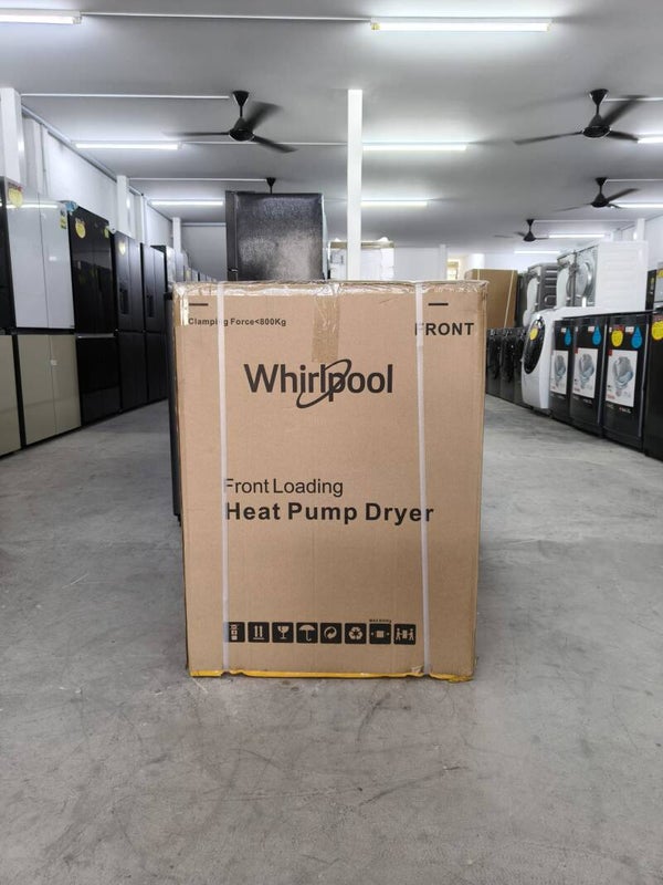 WHIRLPOOL HEAT PUMP DRYER 8KG Model : HWEC8002GW DISPLAY SET