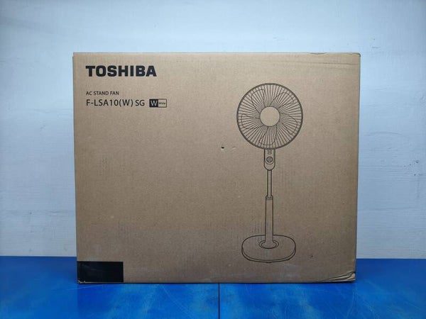 TOSHIBA 16" STAND FAN Model: F-LSA10(W)SG  Display Set