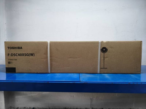 TOSHIBA 9 INCH DC AIR CIRCULAR FAN Model: F-DSC40XSG(W)   Display Set