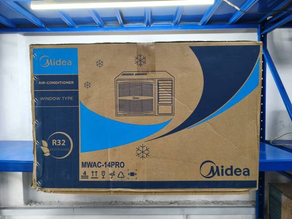MIDEA 14000BTU WINDOW AIRCON Model: MWAC-14PRO Display Set