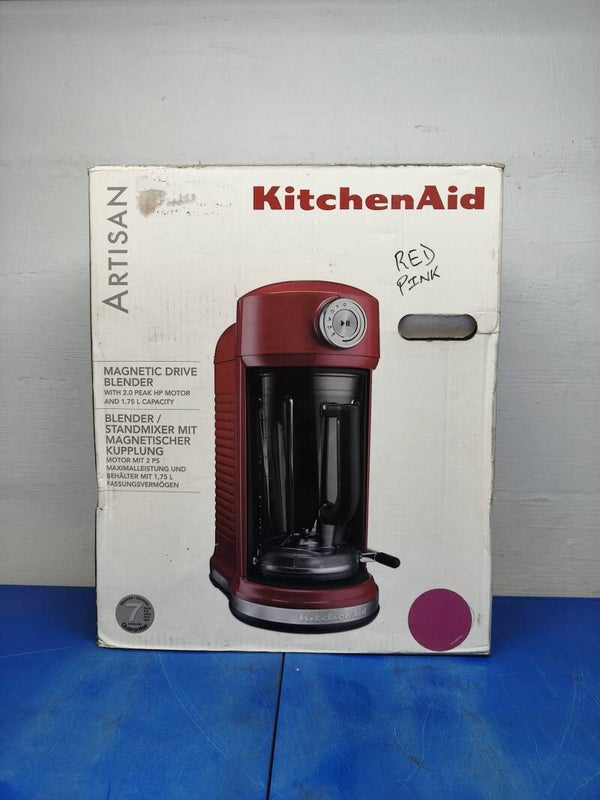 KITCHENAID 1.8L Classic Magnetic Drive Blender Red pink Model: 5KSB5080  Display Set