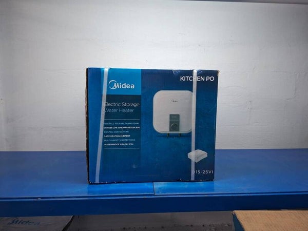 MIDEA 15L Electric Water Heater (White) Model: D15-25VI  Display Set