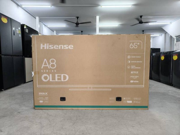 HISENSE 65" A8 SERIES 4K OLED 120Hz Smart Tv Model: 65A85N