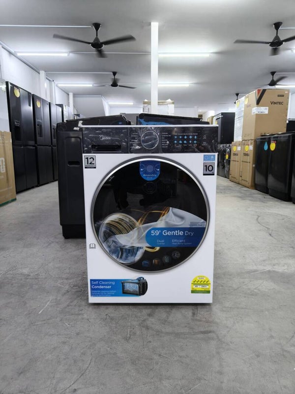 MIDEA 10KG HEAT PUMP DRYER Model: MD210H100W Display Set