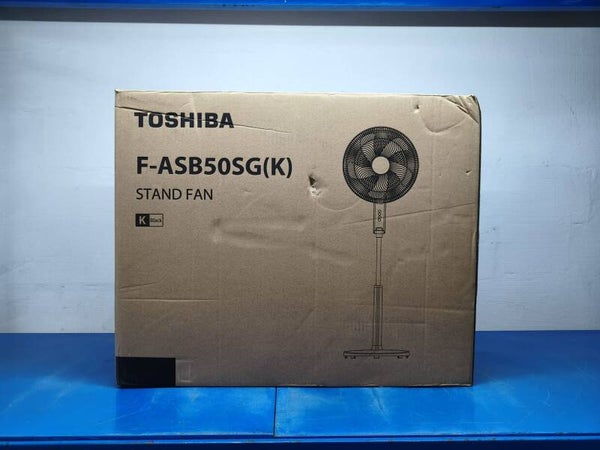 TOSHIBA Black 16 inches 12-meter Cooling Stand Fan  Model: F-ASB50SG Display Set