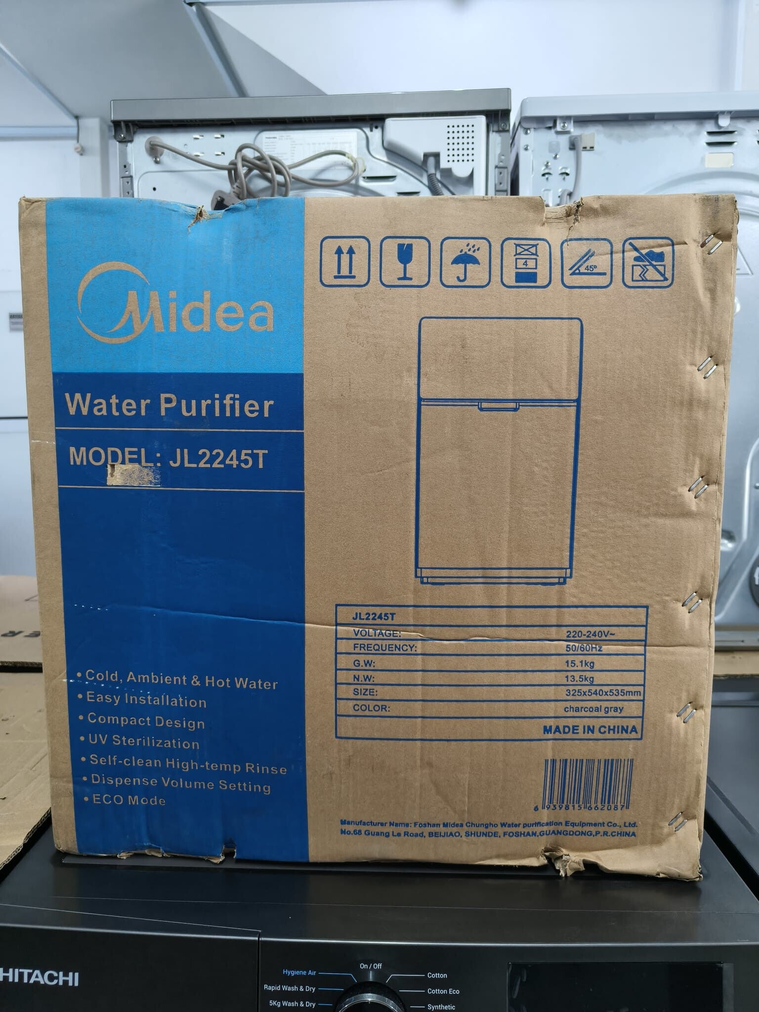 MIDEA WATER PURIFIER Model: JL2245T DISPLAY SET