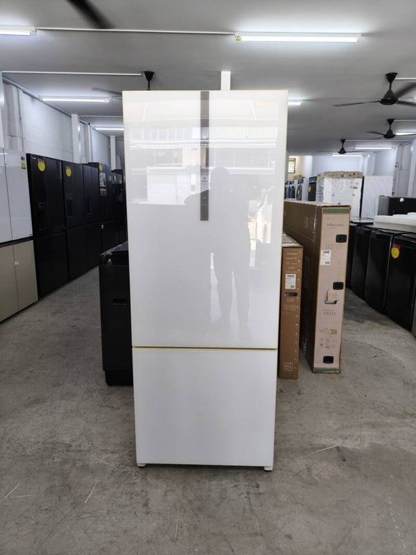USED PANASONIC 450L Bottom Freezer Fridge Model: NR-BX468GWS1