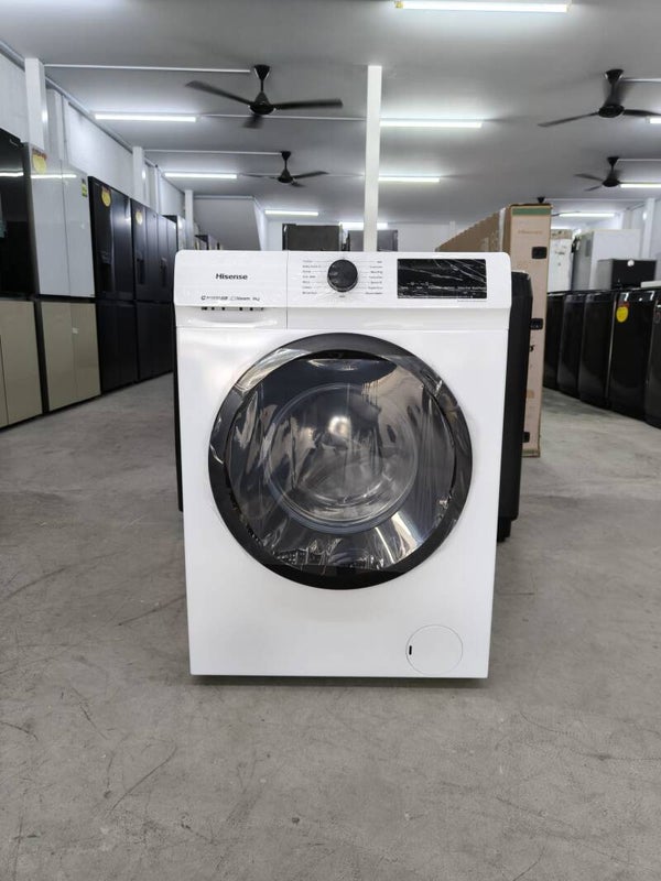 HISENSE 8KG FRONT LOAD WASHER Model: WF80N1 Display set