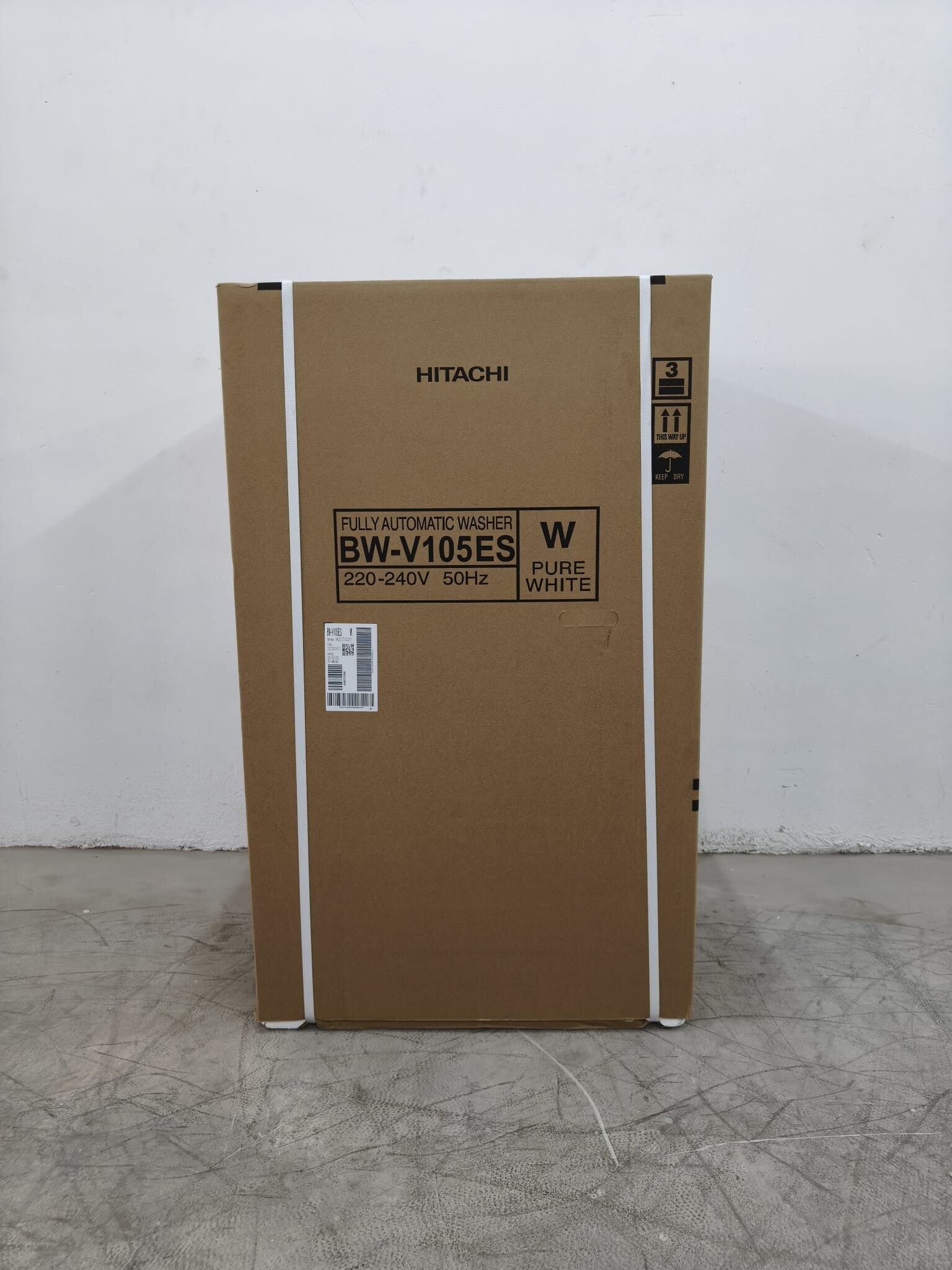 BRAND NEW HITACHI 10.5kg Inverter Top-Load Washing Machine Model: BW-V105ES