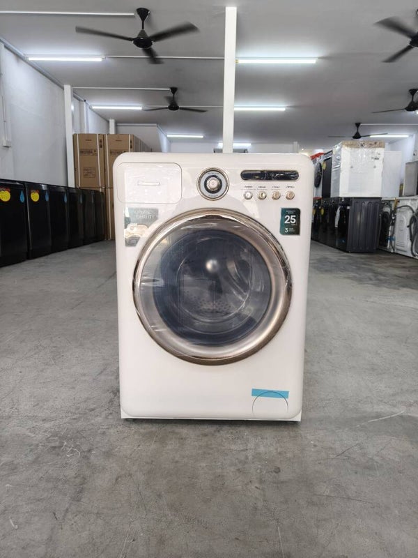 HISENSE Moderno Series 10.5KG Front Load Washer - Holiday White MODEL: WF105R5 DISPLAY SET