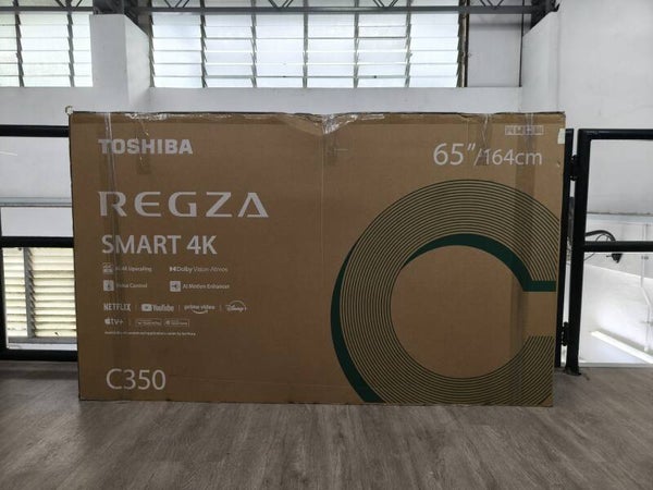 TOSHIBA 65 inch Smart 4K TV Model: 65C350RP Display Set