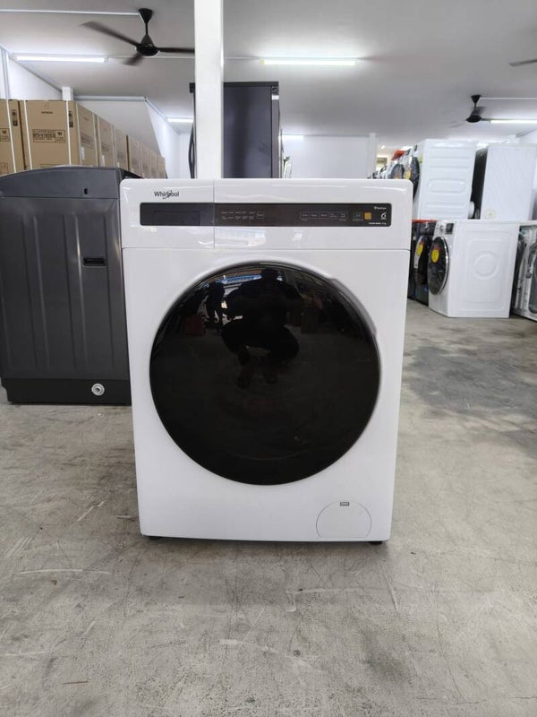 USED WHIRLPOOL 10.5kg SaniCare Front Load Washer  Model: FWEB10502GW