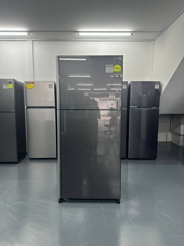 Display Set SHARP 554L Grand Top Refrigerator (Dark Silver) Model : SJ-PG55P2-DS