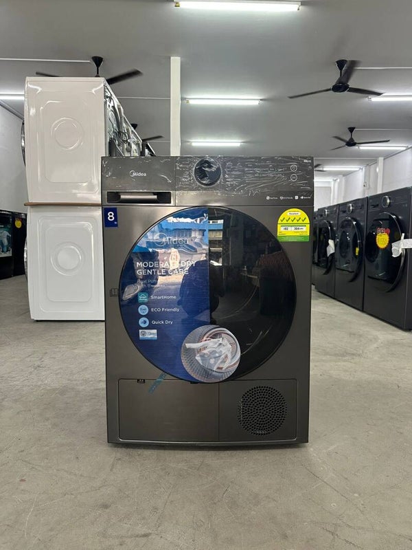 MIDEA 8kg Heatpump Dryer Model: MD200H80WT DISPLAY SET