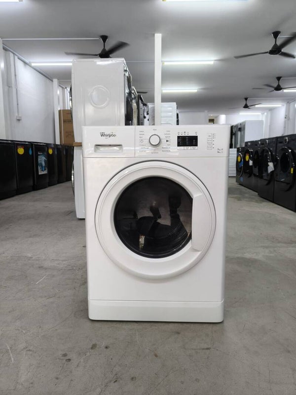 USED WHIRLPOOL 7kg/5Kg Washer & Dryer Model: WWDE7512