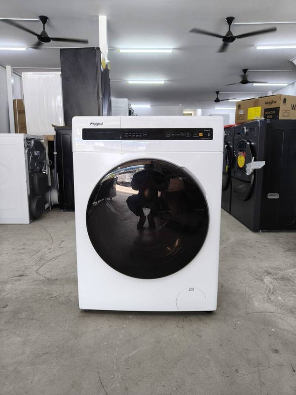 USED WHIRLPOOL 10.5kg SaniCare Front Load Washer  Model: FWEB10502GW
