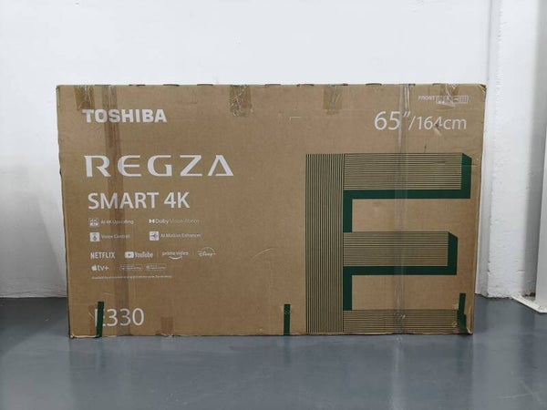 TOSHIBA 65 inch Smart 4K TV Model: 65E330RP Display Set