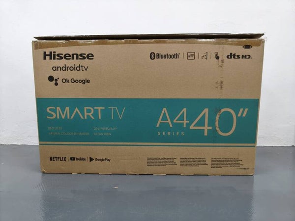 HISENSE 40" A4 SERIES ANDROID TV Model: 40A4N Display Set