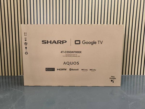 SHARP 55" 4K ULTRA HD LED GOOGLE TV Model: 4T-C55GN7000X Display Set