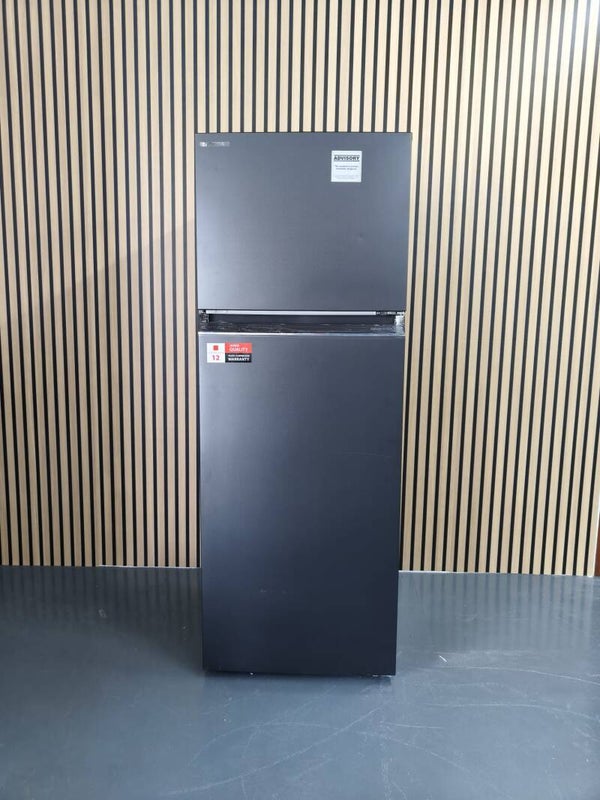 TOSHIBA 461L 2 DR FRIDGE TOP MOUNT FREEZER Model: GR-RT624WE-PMX(06S)