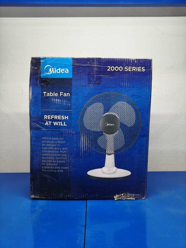 MIDEA 12" TABLE FAN Model: MS1315BW