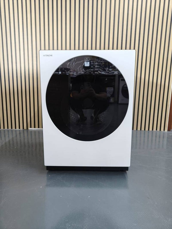 HITACHI 10kg Front Load Washer Model: BD-100GVWH Colour: White