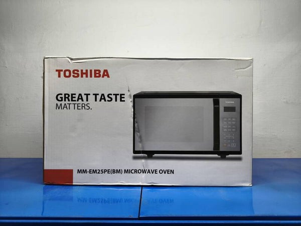 TOSHIBA 25L SOLO MICROWAVE OVEN Model: MM-EM25PE(BM)