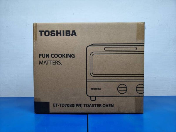 TOSHIBA 8L TOASTER OVEN Model: ET-TD7080(PN)