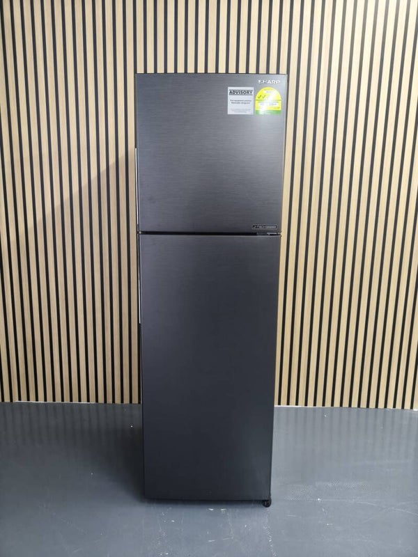 SHARP 253L 2-DOOR FRIDGE Model: SJ-RF25E-DS