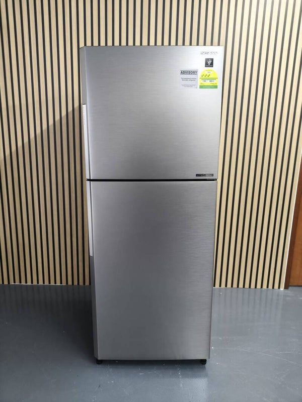 SHARP 469L 2-Door Refrigerator Model: SJ-RF47E-SL
