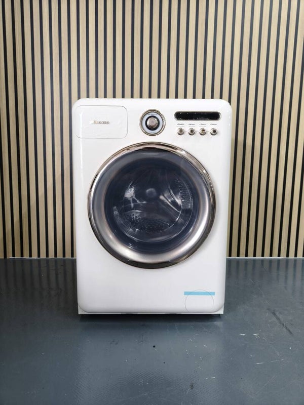 HISENSE Moderno Series 10.5KG Front Load Washer - Holiday White MODEL: WF105R5