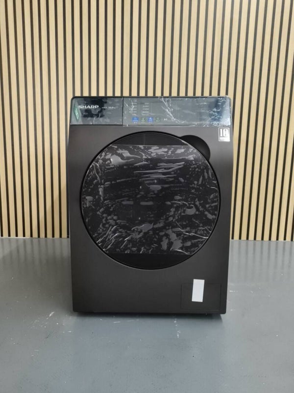 SHARP 12.5KG FRONT LOAD WASHER MODEL: ES-FW12SAG DISPLAY SET