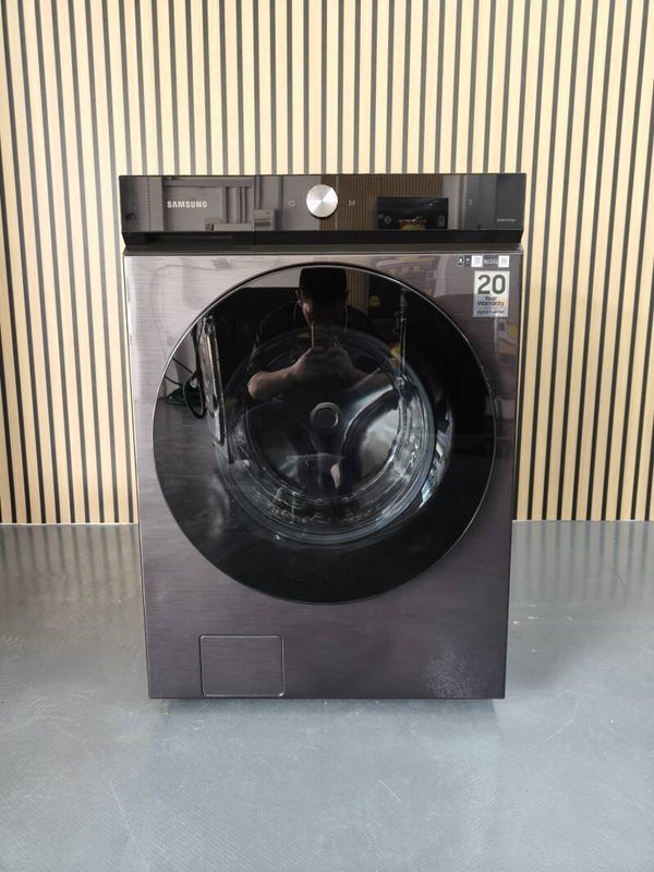 USED SAMSUNG 21KG/12KG FRONT LOAD WASHER DRYER COMBO MODEL: WD21T6400KV/SP