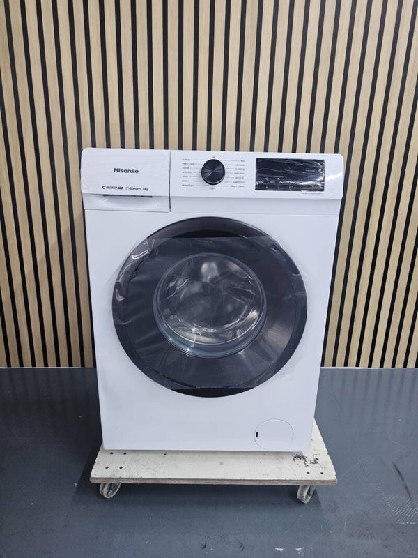 HISENSE 8KG FRONT LOAD WASHER Model: WF80N1 Display set