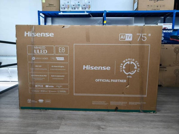 HISENSE Mini LED Smart TV Model: 75E8Q