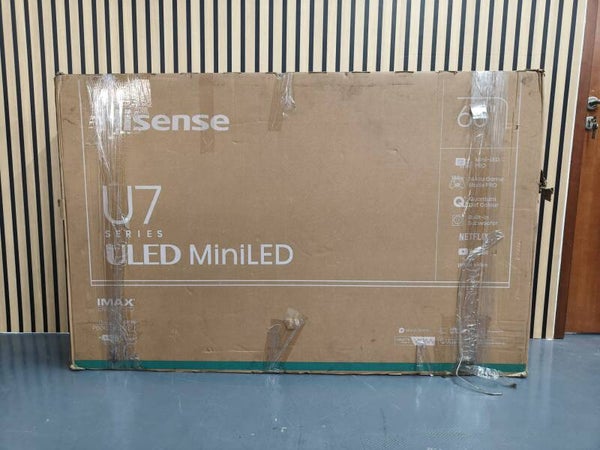 HISENSE 65" U7 ULED MINILED TV 144 Hz Model: 65U7N Display Set