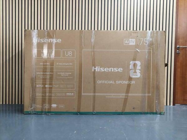 HISENSE U8 SERIES ULED MINI-LED 165Hz Model: 75U8Q